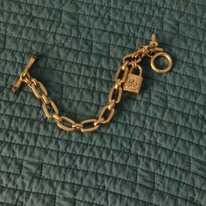 Juicy Couture Charm Lock & Key Bracelet